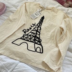 BNWT Zara’s big girls Paris shirt